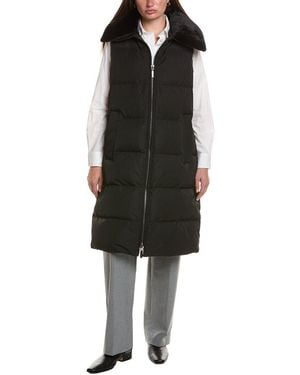 Dawn Levy Miles Puffer Vest - Black
