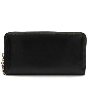 Gucci Shiny Lovely Zip Wallet Black (authentic Pre-loved)