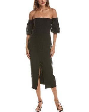 Isabel Marant Short Sleeve Midi Dress - Green