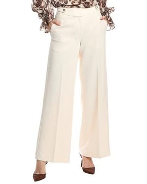 Tahari The Angelica Wide Leg Trouser - Natural
