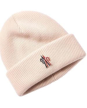 Moncler Wool Beanie - Natural