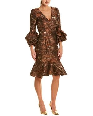 Issue New York Midi Dress - Brown