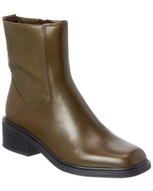 Franco Sarto L-Gracely Leather Bootie - Brown