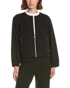 Nanette Lepore Collarless Jacket - Black