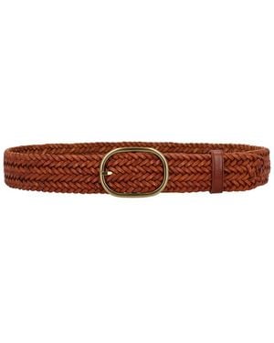 Dragon Diffusion Leather Belt - Brown