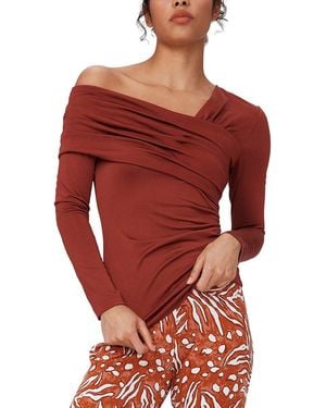 Diane von Furstenberg Dolores Top - Red
