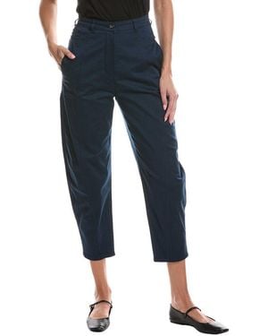 Max Mara Etere Long Trouser - Blue