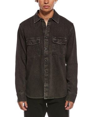Rag & Bone Infuse Denim Shirt - Black
