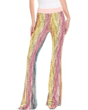 Missoni Flare Pant - Pink