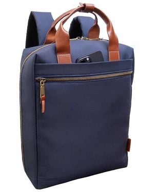Boarding Pass The 18in Metro 1680 Denier Nylon Backpack (techline Luxe) - Blue