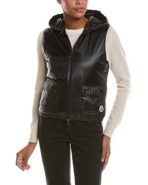Moncler Down Vest - Black