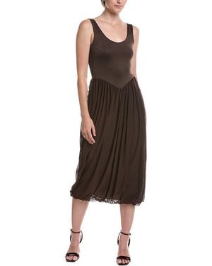 Moonsea Maxi Dress - Brown
