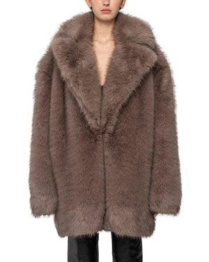 Ronny Kobo Fonzee Coat - Brown