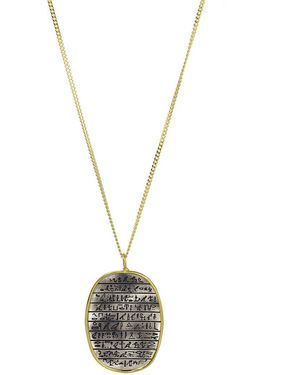 Ebru Jewelry Protection & Luck Pendant Necklace - Metallic