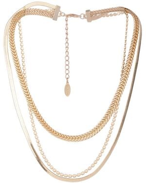 Saachi Layered Necklace - White