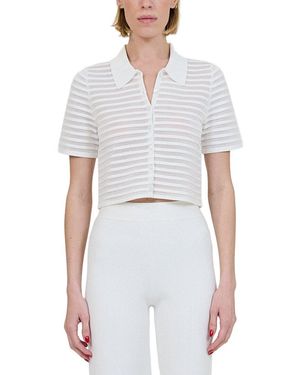 Jonathan Simkhai Larken Cardigan - White