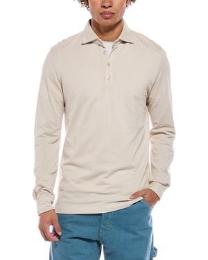 Eleventy Polo Shirt - Natural