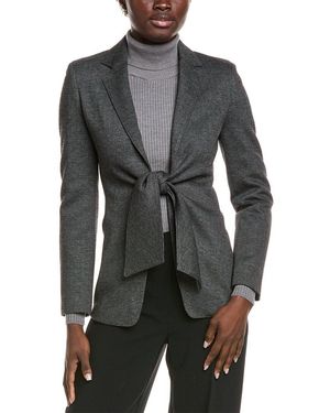 Max Mara Monia Wool-Blend Jacket - Grey