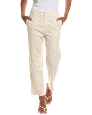 Bella Dahl Seamed Soft Barrel Pant - Natural
