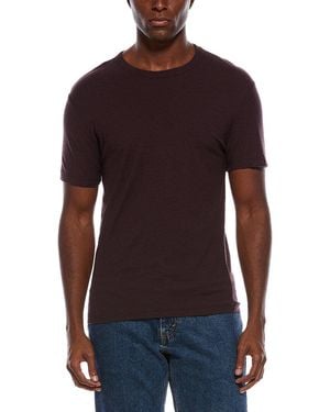 James Perse Crewneck T-Shirt - Red