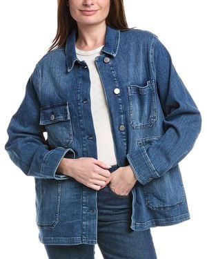 Reiss Clayton Overshirt - Blue