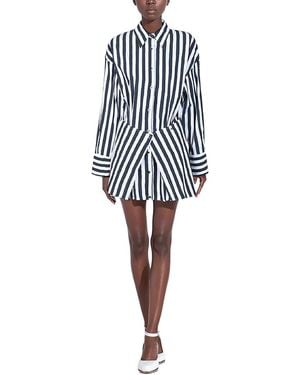 AMINA GLAM Shirtdress - White