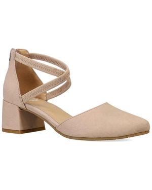 Eileen Fisher Venice Leather Pump - Natural