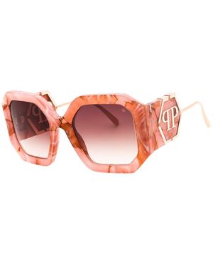 Philipp Plein Spp067 54Mm Sunglasses - Pink