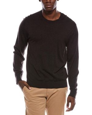 Vince Wool Crewneck Sweater - Black