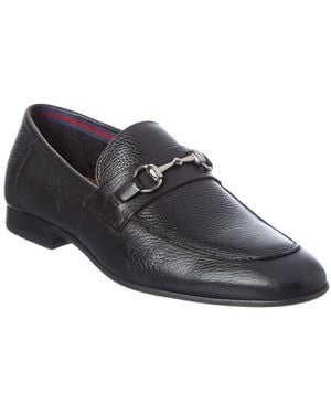 Donald J Pliner Ted Leather Loafer - Black
