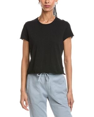 James Perse Vintage Little Boy T-Shirt - Black