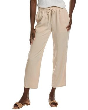 Bella Dahl Smocked Waist Pants - Natural