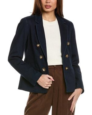 Jones New York Double-Breasted Blazer - Black