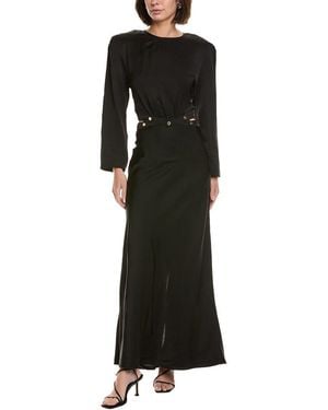 Sandro Maxi Dress - Black