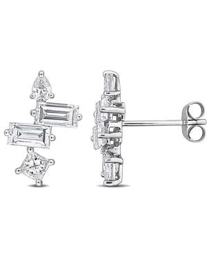 Created Forever 1.60 Ct. Tw. Lab-Grown Diamond 14K Earrings - White