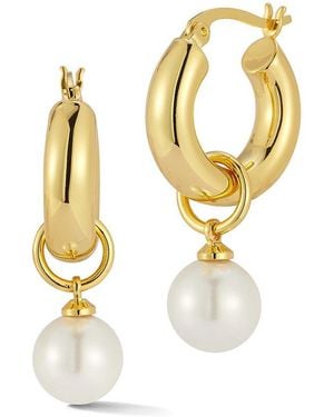 Glaze Jewelry 18K Plated Dangle Earrings - Metallic