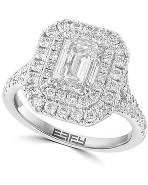 Effy Fine Jewelry 14K 2.87 Ct. Tw. Lab-Grown Diamond Ring - White