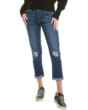 7 For All Mankind Josefina Feminine Boyfriend Jean - Blue