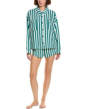 Honeydew Intimates 2Pc Brunch Date Pyjama Set - Blue