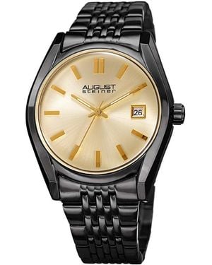 August Steiner Stainless Steel Watch - Multicolor
