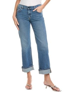 ASKK NY Cool Cat Flashback Straight Leg Jean - Blue