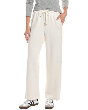 Nanette Lepore Nanette Wide Leg Drawcord Pant - White