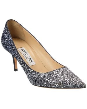 Jimmy Choo Aurora Glitter Pump - Blue