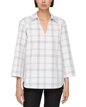 Lafayette 148 New York Pelham Shirt - White