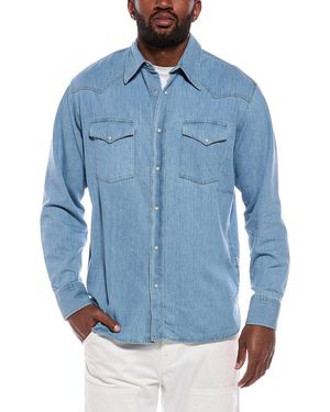 NN07 Ricky Shirt - Blue
