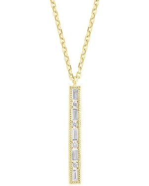 Effy Fine Jewelry 14K 0.25 Ct. Tw. Diamond Necklace - Metallic