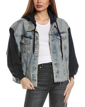 AllSaints Milena Hooded Jacket - Grey