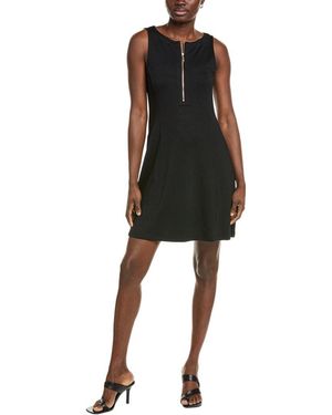 Tommy Bahama Darcy Fit And Flare Mini Dress - Black