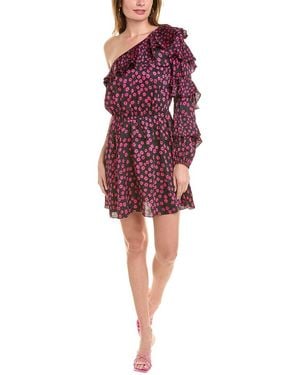 The Kooples Daisy Dots Mini Dress - Red