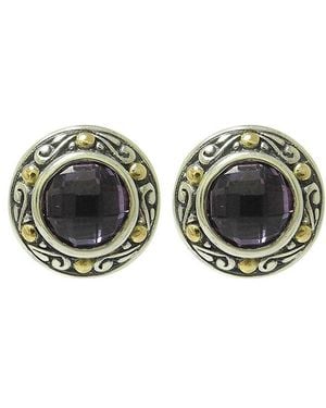 Samuel B. 18K 1.50 Ct. Tw. Amethyst Earrings - Multicolour